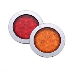 18LED Round Truck Trailer Tail Lights