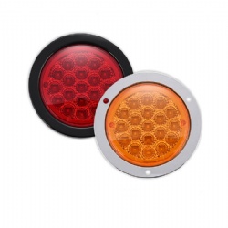 19LED Round Truck Trailer Tail Lights