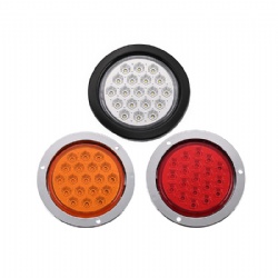 19LED Round Truck Trailer Tail Lights