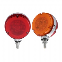 Round Double Face LED Fender Pedestal Lights