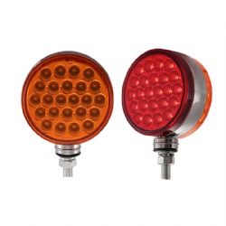 Round Double Face LED Fender Pedestal Lights