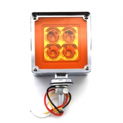 Square Double Face LED Fender Pedestal Lights