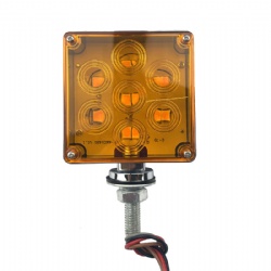 Square Double Face LED Fender Pedestal Lights