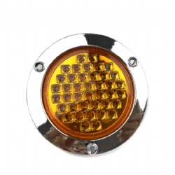 40LED Round Truck Trailer Tail Lights