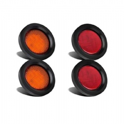 2 Inch LED Truck Trailer Side Clearance Marker Lights