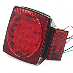 Square Truck Trailer Tail light