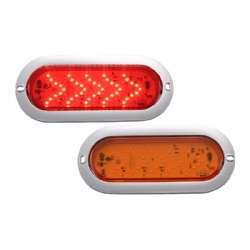 6 Inch 45LED Truck Trailer Tail Lights