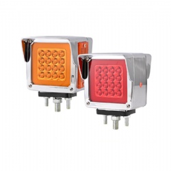 Square Double Face LED Fender Pedestal Lights